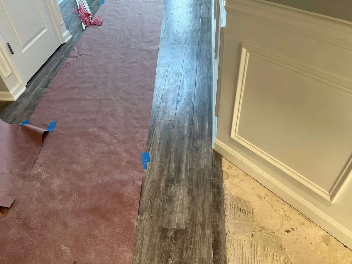 Completed marble shower restoration in Anoka